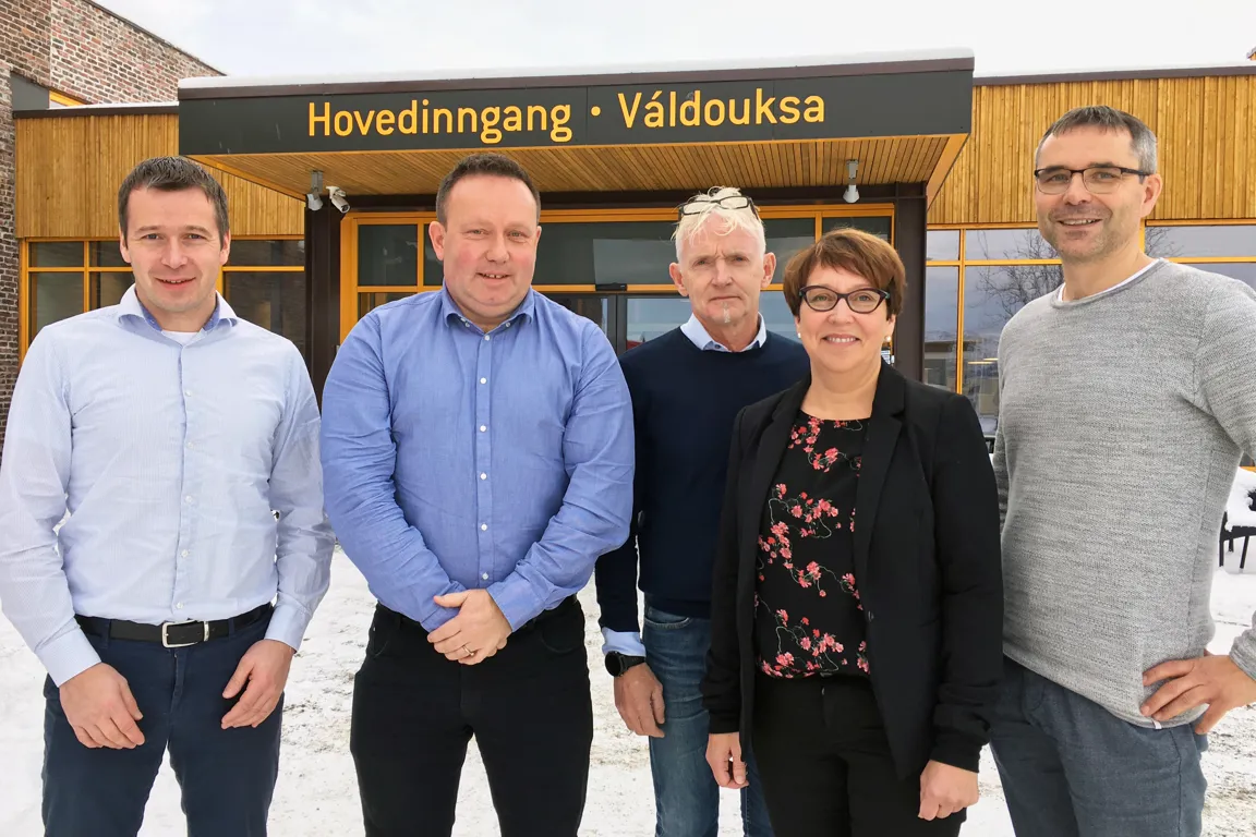 Overtakelse av klinikkbygget