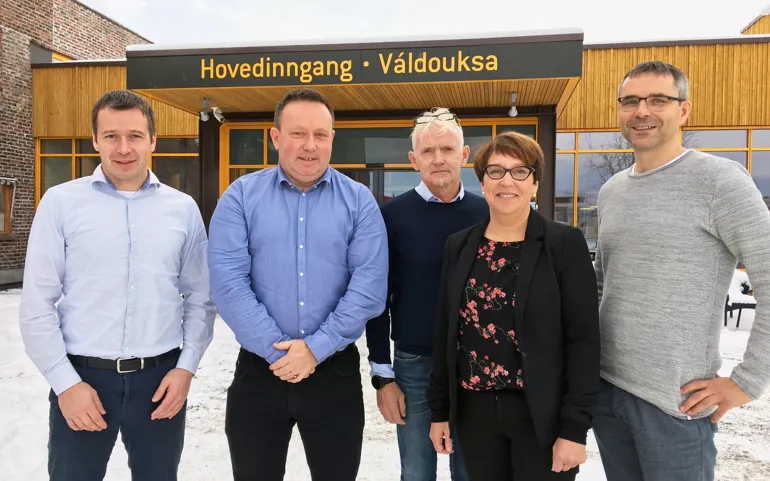 Overtakelse av klinikkbygget