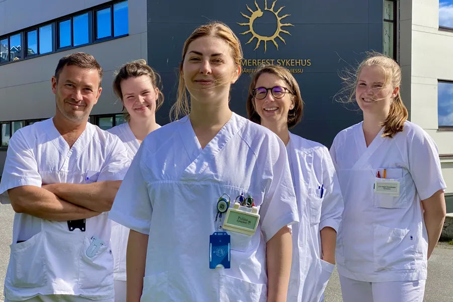 Bilde av våre ansatte på barneavdelingen